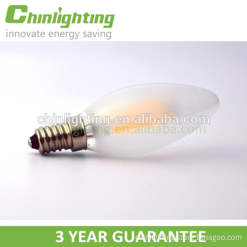 Dimmable LED spot light c35 e14 4w 220v led filament bulb lamp